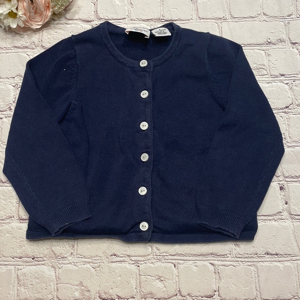 🌸 Talbots Navy Cardigan